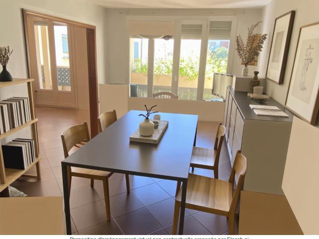 Appartement spacieux et lumineux