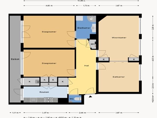 Appartement Sweelinckstraat in Den Haag