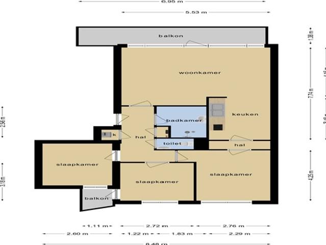 Appartement Stationssingel in Rotterdam