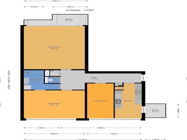 Appartement Stalpertstraat in Den Haag