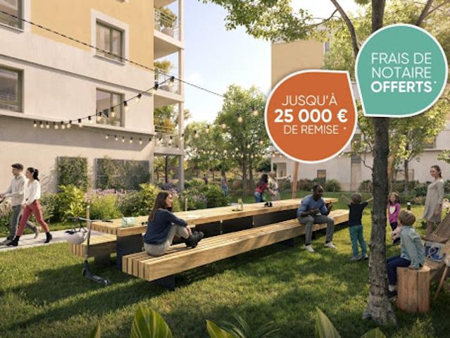 Appartement Strasbourg 2 pièces COOP Garten