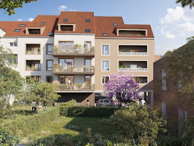 Appartement Strasbourg 2 pièces LAZARET SQUARE à STRASBOURG NEUDORF