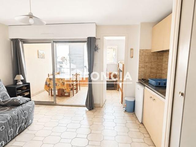 Appartement Studio Cabine Avec Parking et Cellier à 100 mètres de la mer au Grau d'Agde