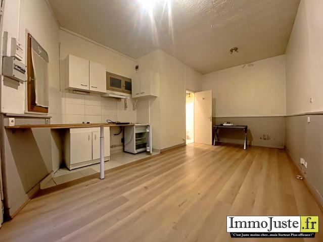 Appartement Studio au rez de chaussé 24.35m²