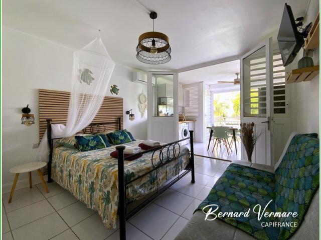 Appartement studio de 30 m² Piscine et accès plage