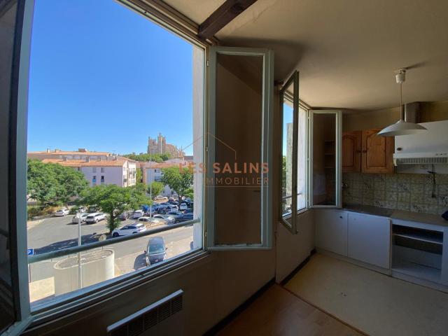 Appartement studio vue dégagée secteur centre ville