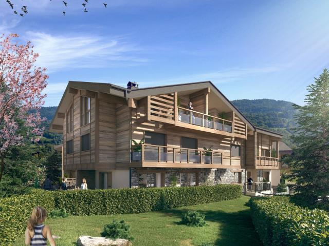 Appartements 3 chambres sur plan à vendre aux Gets à proximité de l’ascenseur des Perrières A