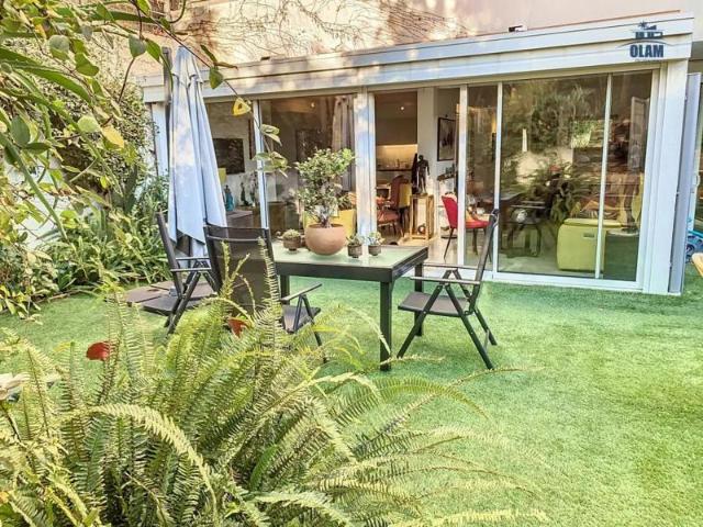 Appartements Cannes Tassigny: appartement 3/4 Pièces en rez de jardin dans résidence au calme avec verdure avec studio attenant