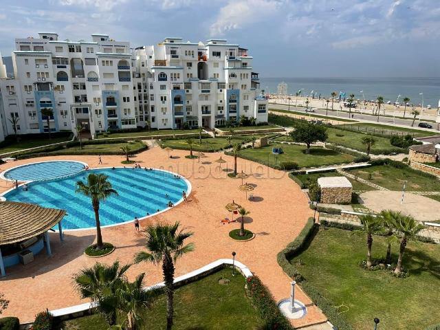 Appartements donnant sur la mer de Martil avec piscine