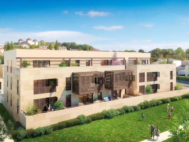 Appartements du T1 au T4 et villas T4 ausein d'une résidence intimiste et conviviale avec des prestations de grande qualité 4 pièces, 110 m²
