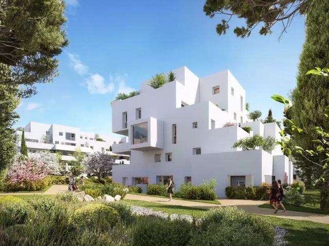 Appartements du T2 au T4 à Crès, domaine résidentiel à 7 minutes à pied du tramway 2 à 4 pièces, 50 à 90 m²