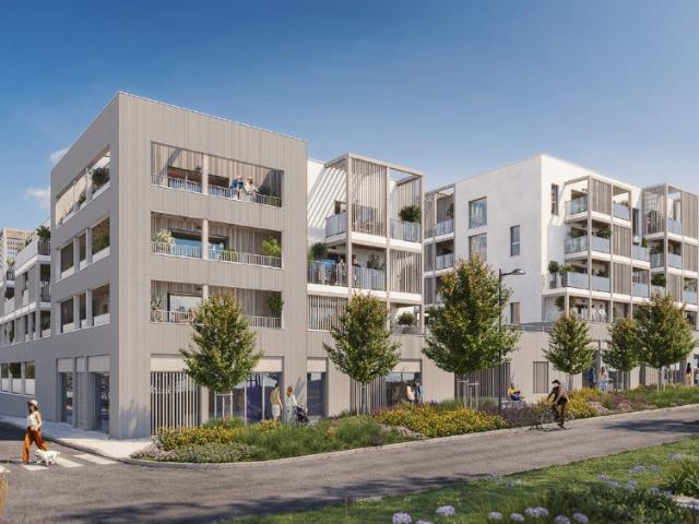 Appartements du T2 au T5 dotés d’extérieurs privatifs et de prestations de qualité au sein d’un environnement calme 2 pièces, 42 m²