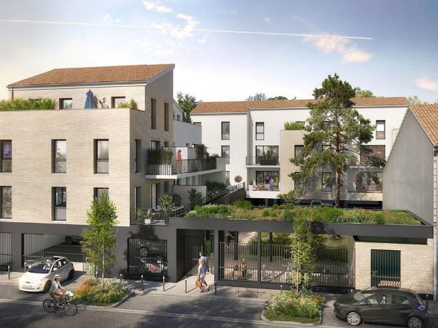 Appartements lumineux et modernes, de 2 à 4 pièces, éligibiles à la TVA réduite, idéalement situés à Floirac. 3 pièces, 64 m²