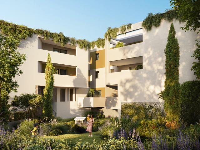 Appartements Neufs Castelnau le Lez 1 pièce, 24 m²