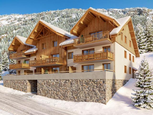 Appartements neufs de 3 chambres doubles à vendre à Oz en Oi. m² Oz Oz en Oisans