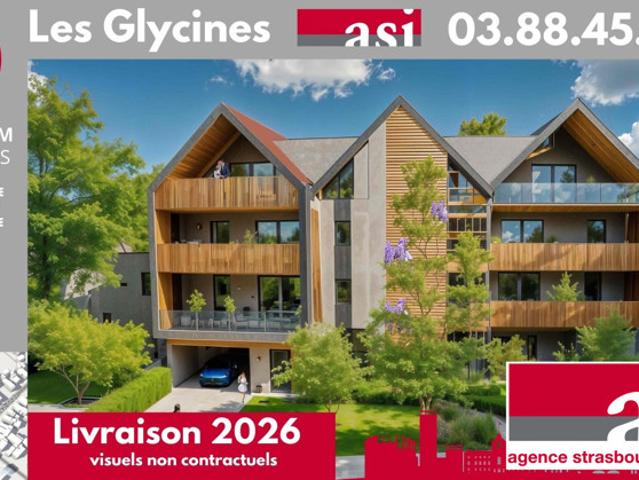 Appartements neufs du T2 ou au T4 en vente à GAMBSHEIM