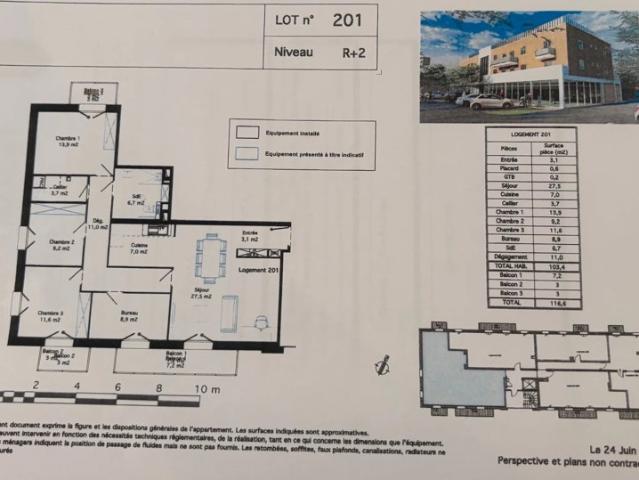 Appartements T2 au T4