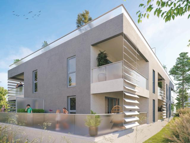Appartements T3 dans résidence intemporelle aux lignes épurées avec tous les commerces et services à proximité 3 pièces, 60 m²