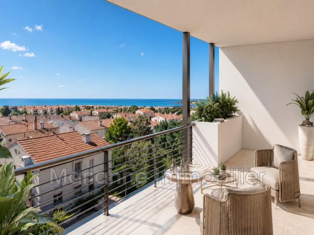 Appartements T3 neufs avec extérieurs ? proche de la mer, VA. 67m² Sauvian