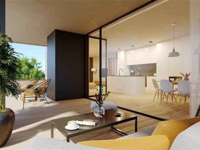 APPARTMENT MET 2 SLPKS EN TERRAS