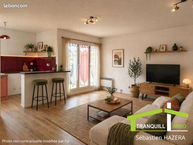 Apt 3 pièces balcon 2 parking ST MEDARD Gajac