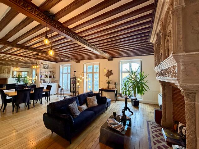 Apt Bourgeois Centre ancien Orléans 105 m2 2 Ch