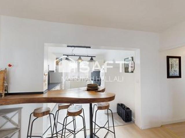 Apt t3 57 m2, au calme, rénovation complète