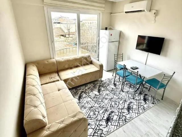 Çarşı Bulvar'da 1+1 Full Eşyalı Kiralık Daire, Temiz Düzgün