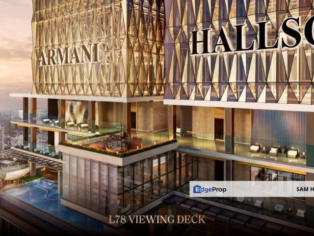 Armani Hallson @ KLCC 200 metres Linked Bridge to KLCC 10 15% ROI Rental Yield
