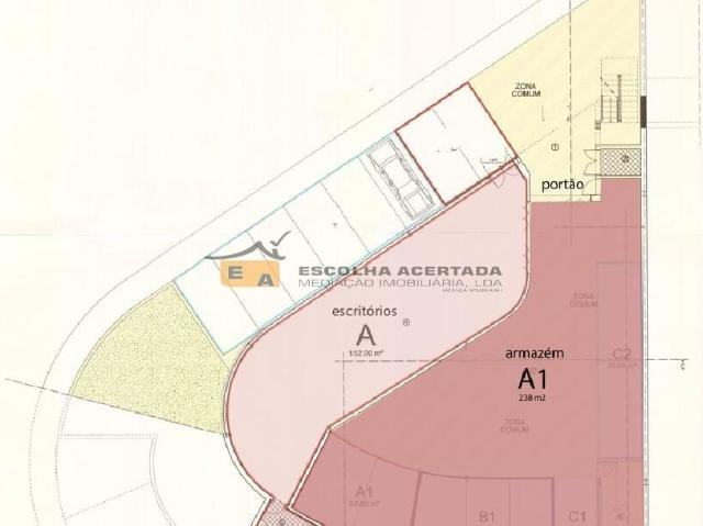 armazem com escritorio junto ao aeroporto