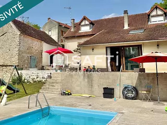 Armentières sur Ourcq 02210 Achat / Vente maison 6 pièces t6 parking