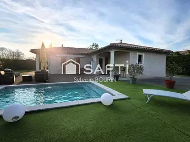 Arnas 69400 Achat / Vente maison 4 pièces t4 piscine terrasse