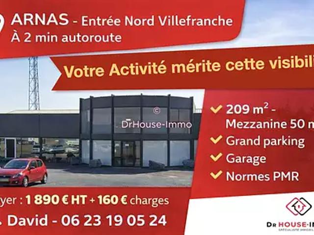 Arnas 69400 Location divers 4 pièces parking