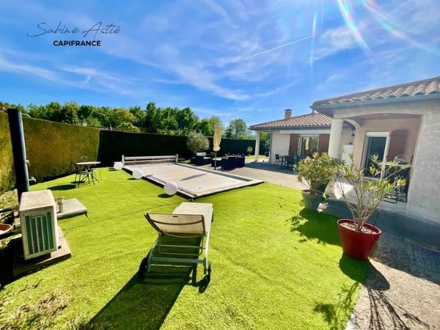 Arnas – Maison de plain pied avec piscine chauffée, cave et. 112m² Arnas