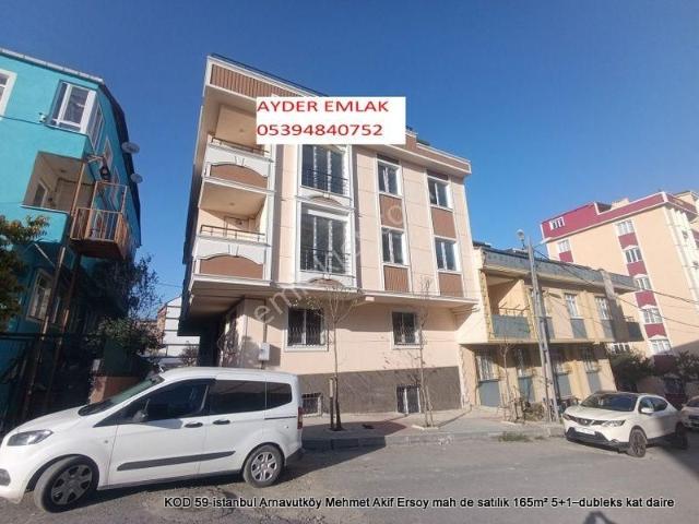 Arnavutköy Mehmet Akif Ersoy Mah De Satılık 165m² 5+1–dubleks Kat Daire