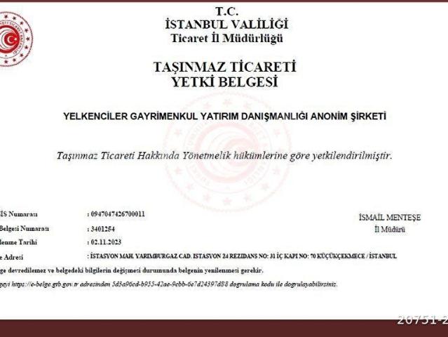 ARNAVUTKÖY ÇİLİNGİR AKBAYIR MEVKİNDE 500m2 HİSSELİ ARSA