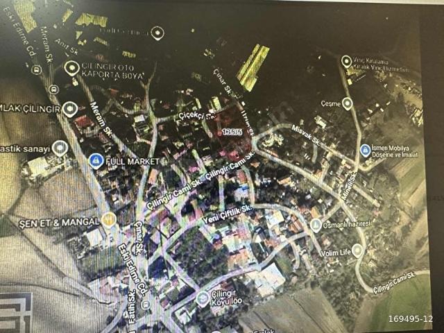 ARNAVUTKÖY ÇİLİNGİRDE KÖY İÇİ SATILIK KİRALIK 895 M2 ARSA