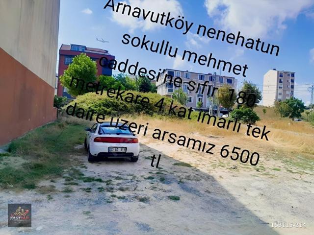 Arnavutköy İslambey mahallesi inde satılık 180mt arsa