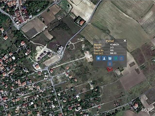 Arnavutköy'de Yola Cephe, Köşe Parsel 306.5m Satılık Arsa