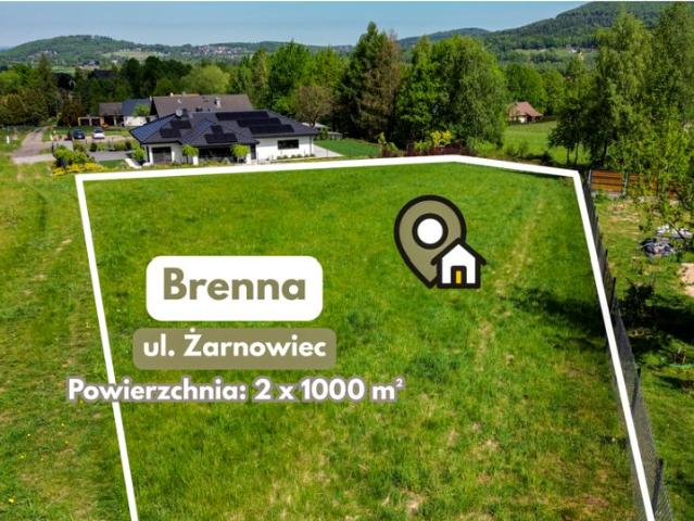 Żarnowiec 1 999 m², Brenna