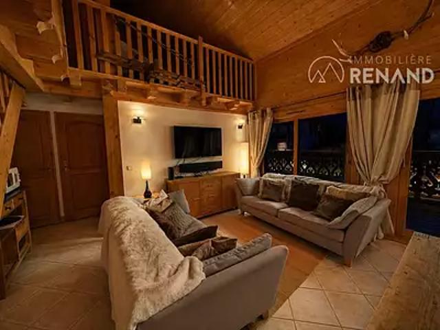 Arâches la Frasse 74300 Achat / Vente appartement 4 pièces t4 au dernier étage parking