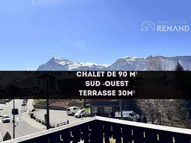 Arâches la Frasse 74300 Achat / Vente maison 5 pièces t5 terrasse