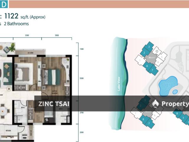 Aradia Residence @ Lake City KL North {Save RM 78,000} 8 mins drive to MRT Sri Delima