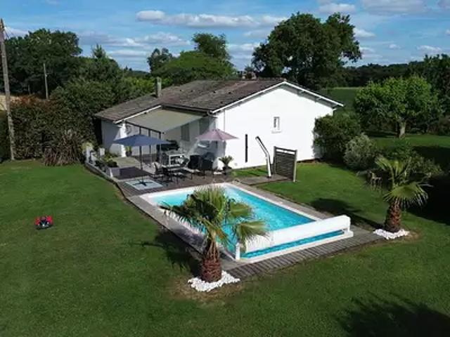 Arblade le Bas 32720 Achat / Vente maison 4 pièces t4 au dernier étage piscine