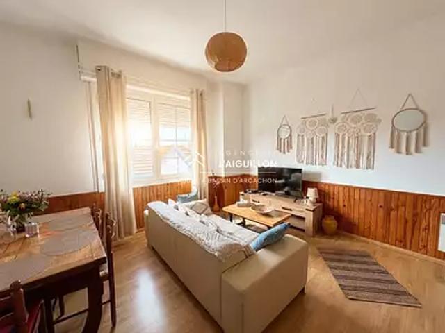 Arcachon 33120 Achat / Vente appartement 3 pièces t3 au dernier étage parking