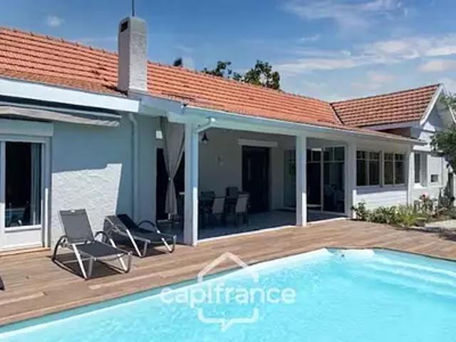 Arcachon 33120 Achat / Vente maison 5 pièces t5 piscine jardin