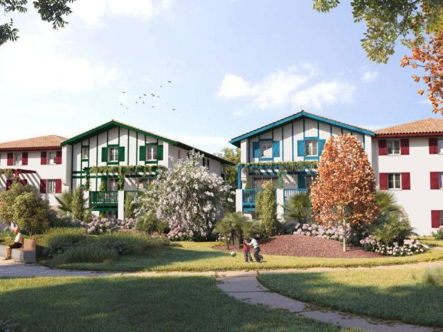 Arcangues à 5 min à pied du coeur de village et ses commodités 2 à 5 pièces, 40 à 90 m²