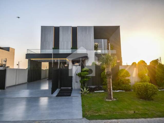 Architectural Masterpiece | Ultra Modern | 1 Kanal SEMI Furnished Designer House with Full Basement CINEMA and ROOF TOP Garden Owner Built
