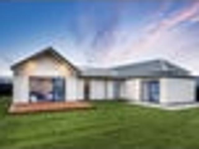 Architectural design with triple car garaging