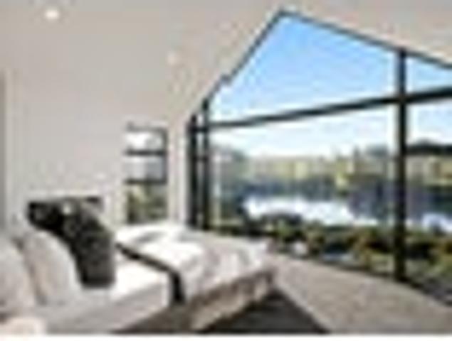 Architectural Riverfront Living & Guest Retreat